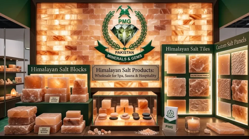 Himalayan Salt Blocks by PMG - Pakistan Minerals Gems (PVT) LTD